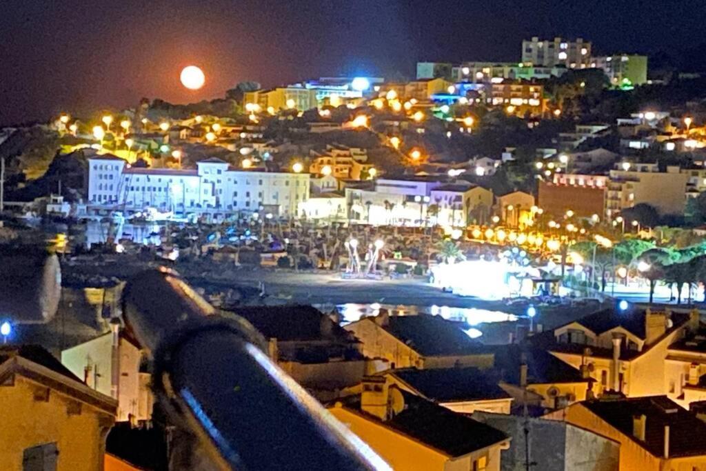 Attique A Banyuls - Vue Mer Et Montagne Exterior foto